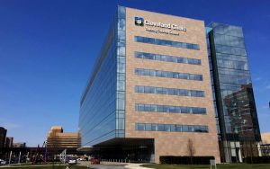 Taussig Cancer Center _ Sun Set View