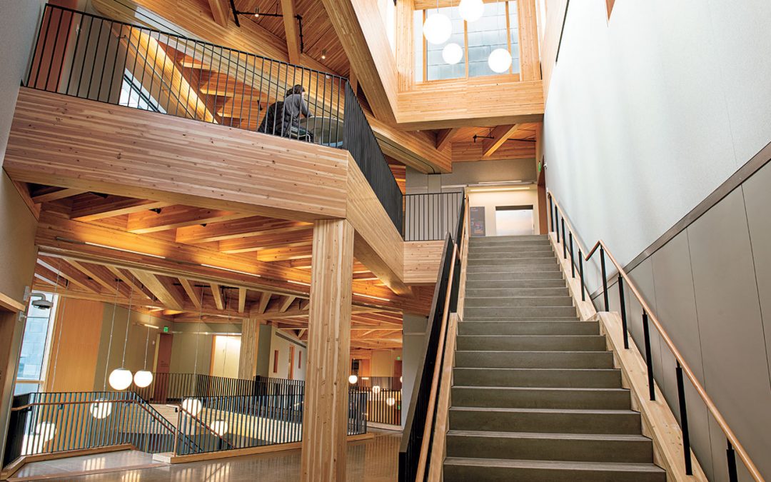Wellesley College Science Complex Awarded Regional Excellence Winner at Woodworks’ 2023 Wood Design Awards