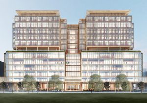 Artist's rendering of the Cleveland Clinic Neurological Institute