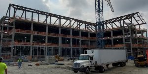 University of Delaware Building X topping off