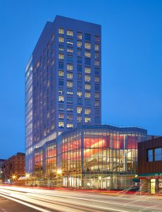 Berklee College of Music Tower Evening